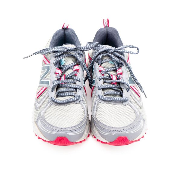 New Balance Womens 510v3 Trail Running Shoes Size 7D Gray & Pink - Picture 2 of 6